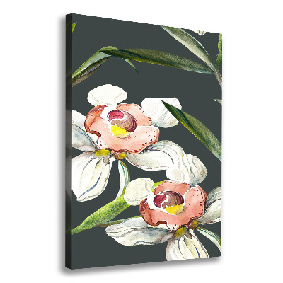 Canvas wall art Floral pattern