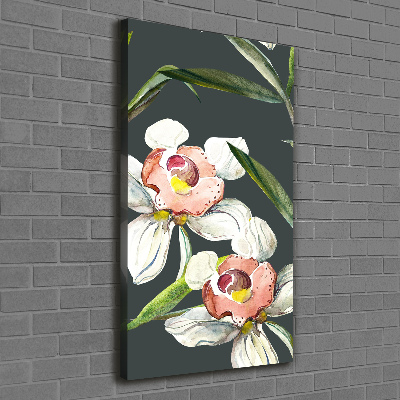 Canvas wall art Floral pattern