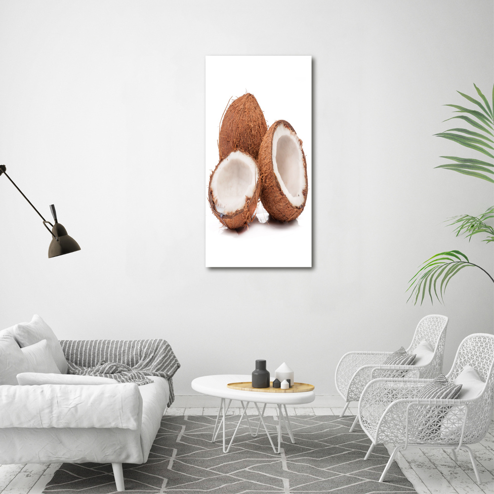 Canvas wall art Coconut