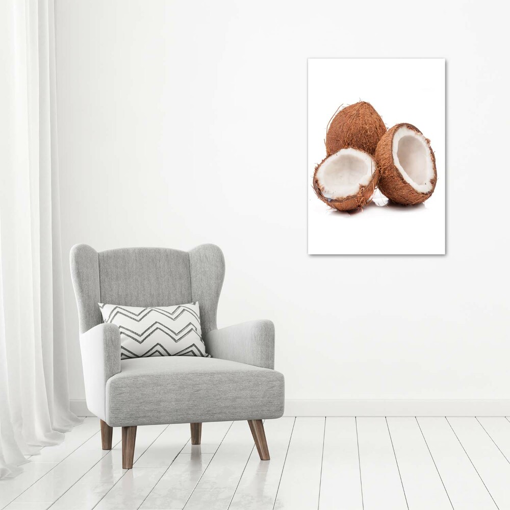 Canvas wall art Coconut