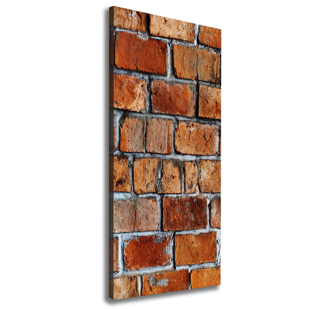 Large canvas wall art Brick wall