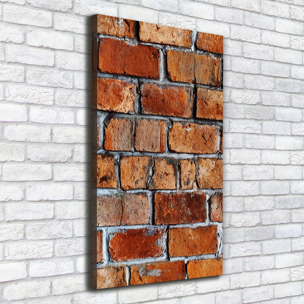 Large canvas wall art Brick wall