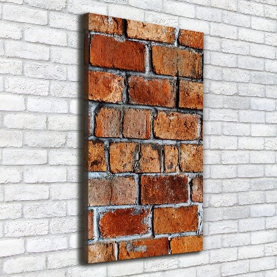 Large canvas wall art Brick wall