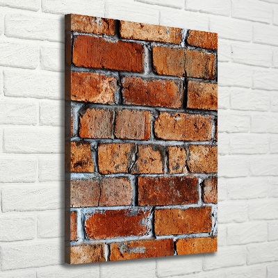 Large canvas wall art Brick wall