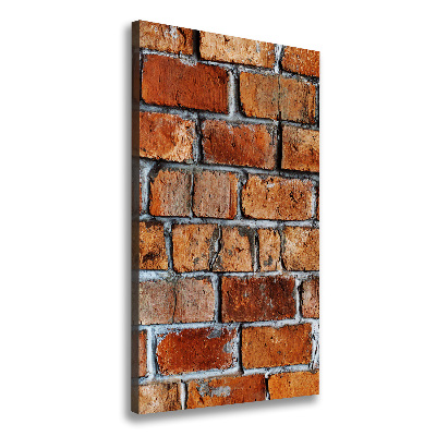 Large canvas wall art Brick wall