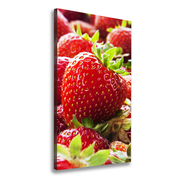 Canvas wall art Strawberries