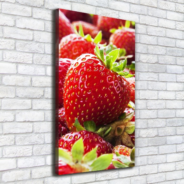 Canvas wall art Strawberries