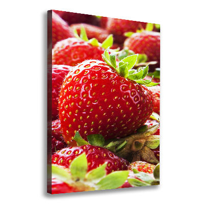 Canvas wall art Strawberries