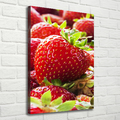 Canvas wall art Strawberries