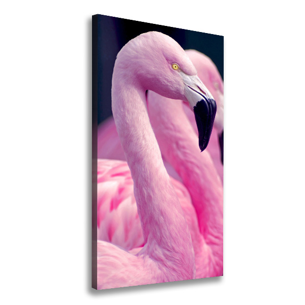 Large canvas wall art Flamingos