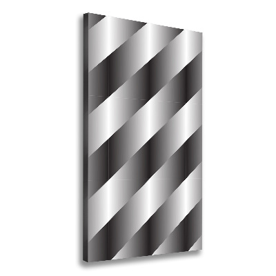 Wall art canvas Abstraction stripes