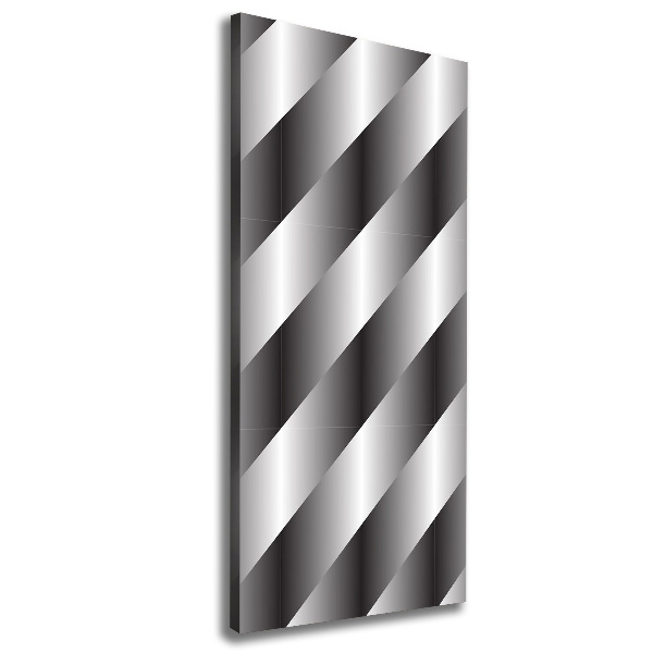 Wall art canvas Abstraction stripes