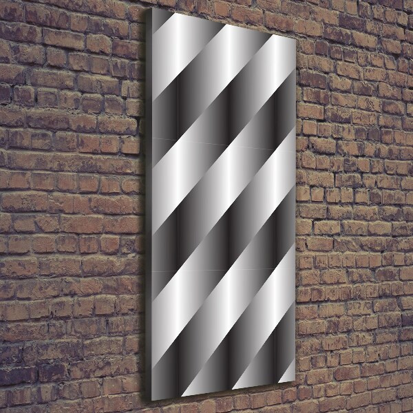 Wall art canvas Abstraction stripes