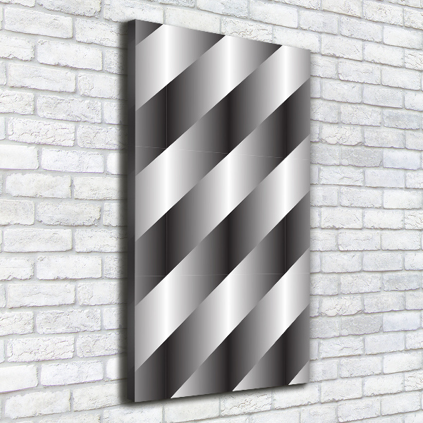 Wall art canvas Abstraction stripes