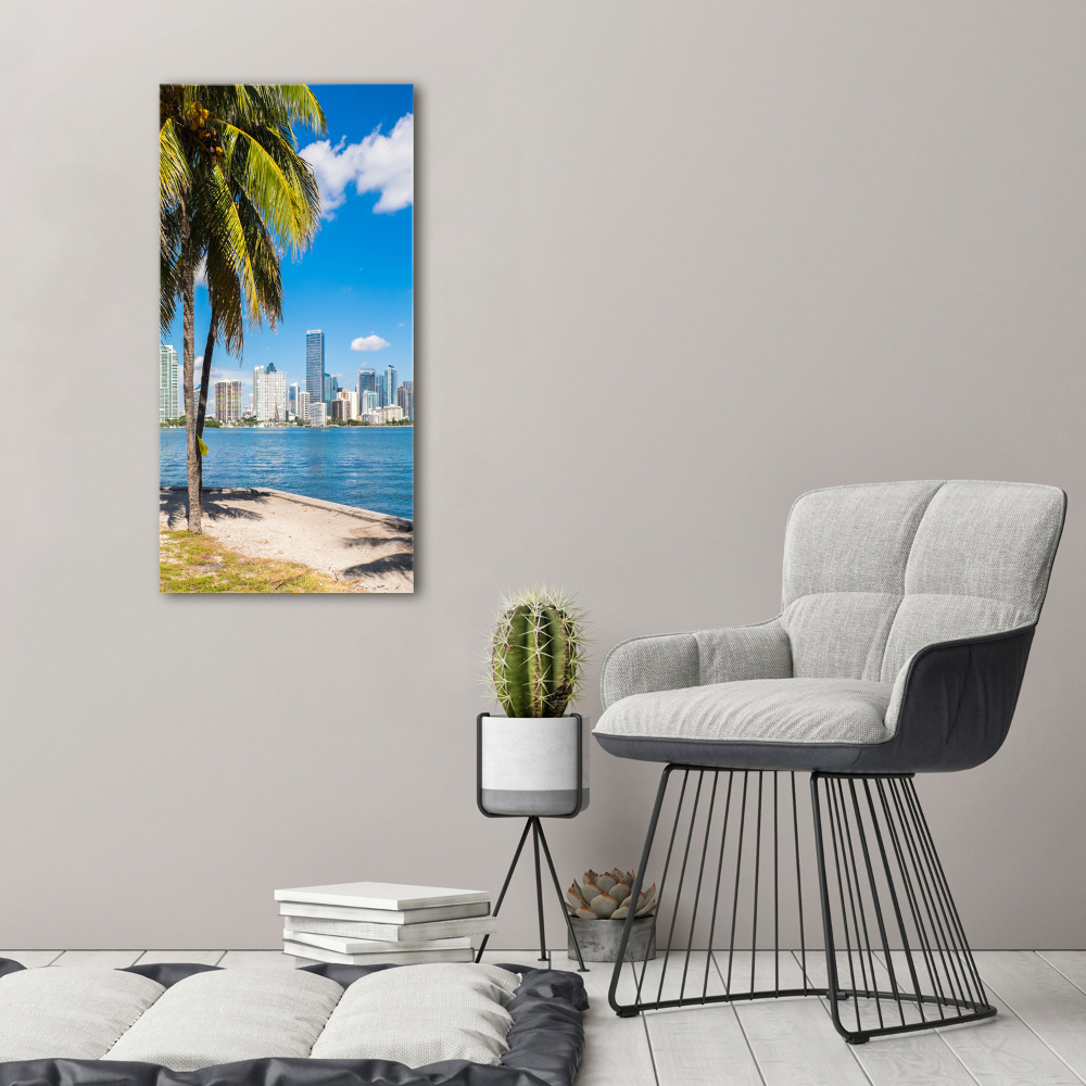 Canvas wall art Miami