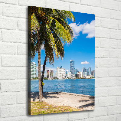 Canvas wall art Miami