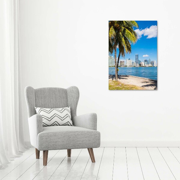 Canvas wall art Miami