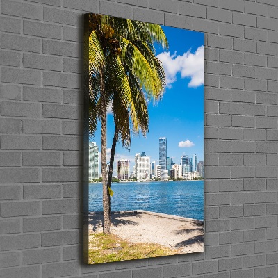 Canvas wall art Miami