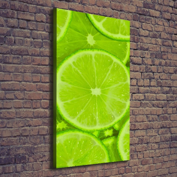 Canvas print Lime