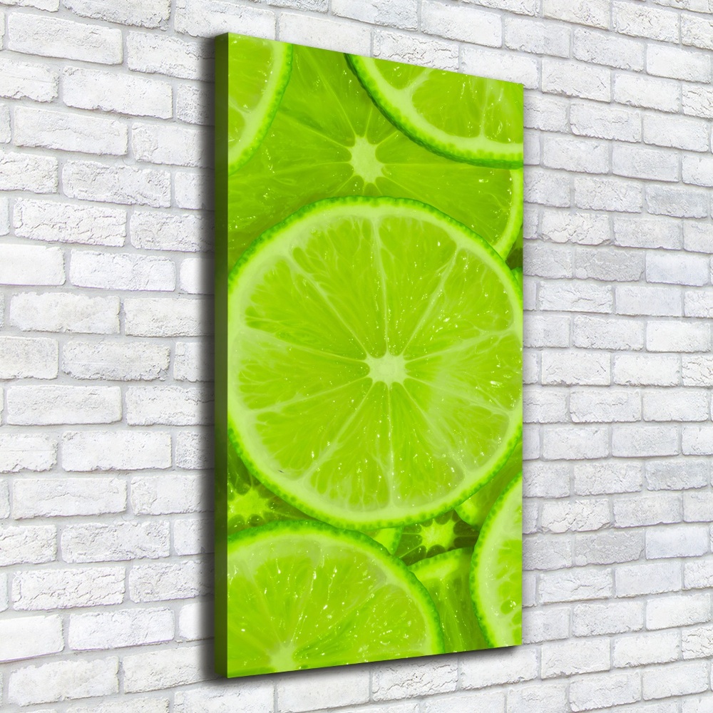 Canvas print Lime