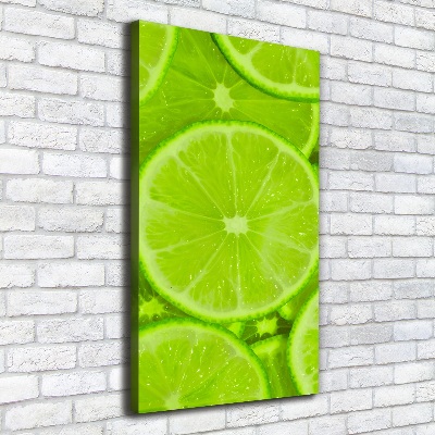 Canvas print Lime