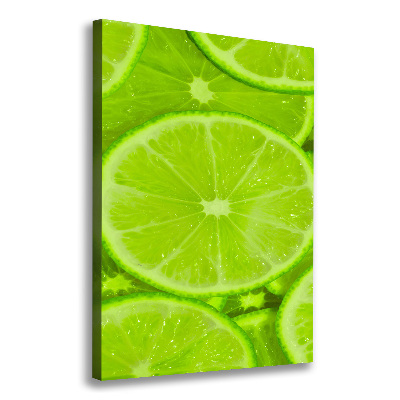 Canvas print Lime