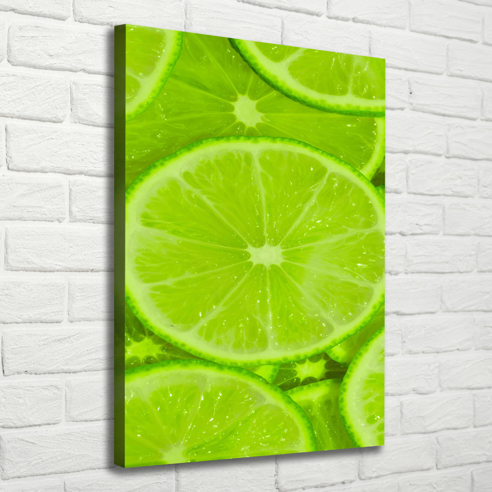 Canvas print Lime