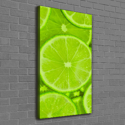 Canvas print Lime