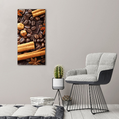 Canvas wall art Dark chocolate