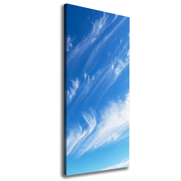 Large canvas wall art Clouds in the sky