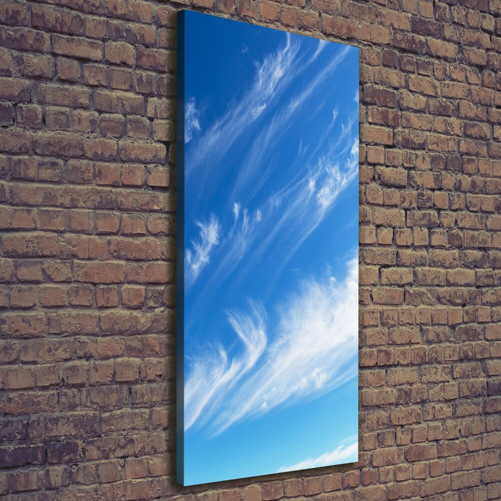 Large canvas wall art Clouds in the sky