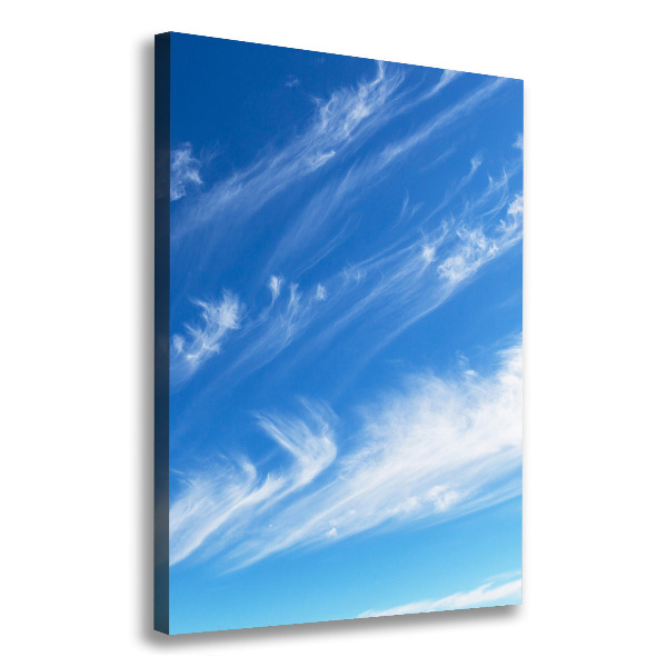 Large canvas wall art Clouds in the sky