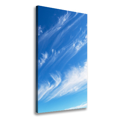 Large canvas wall art Clouds in the sky