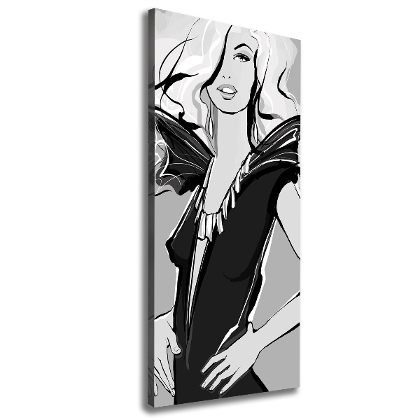 Wall art canvas Fashion illustration