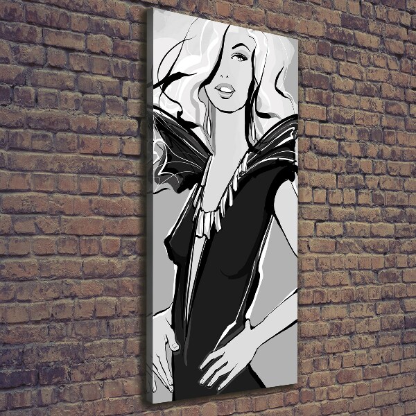 Wall art canvas Fashion illustration