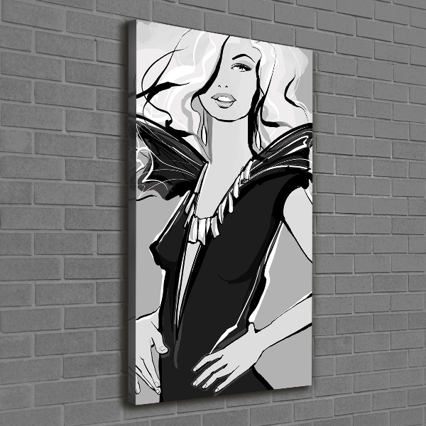 Wall art canvas Fashion illustration