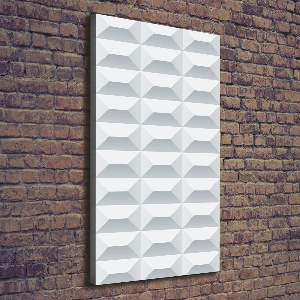 Picture canvas print Geometric background