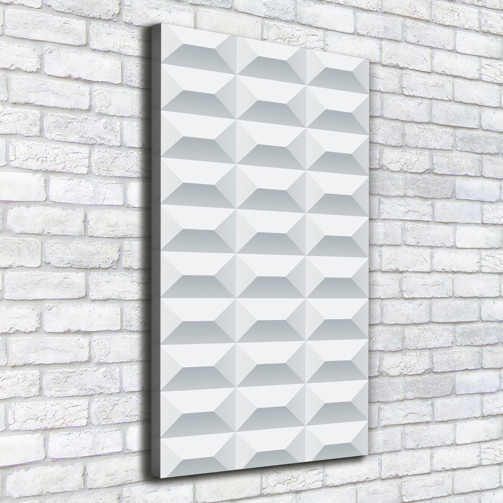 Picture canvas print Geometric background