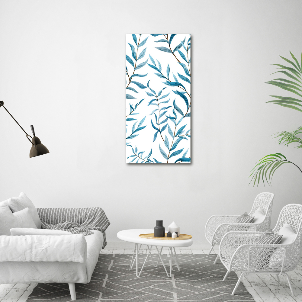 Canvas wall art Leaves