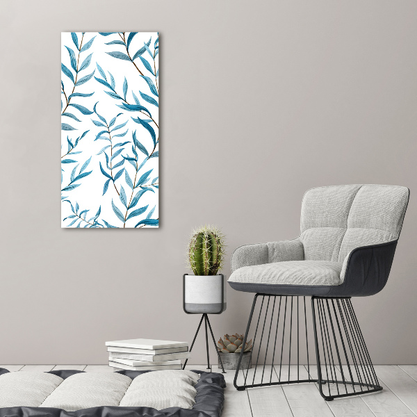 Canvas wall art Leaves