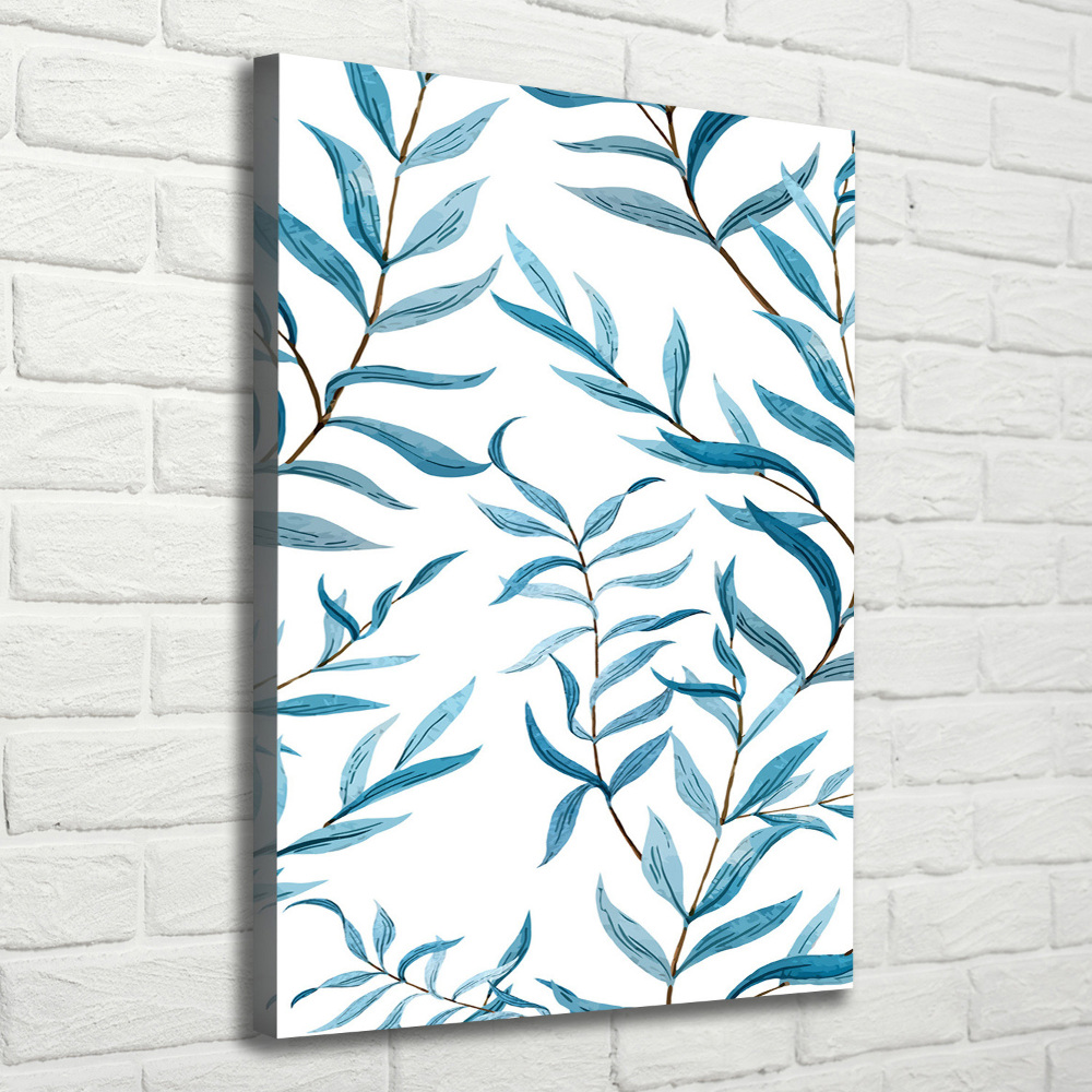 Canvas wall art Leaves