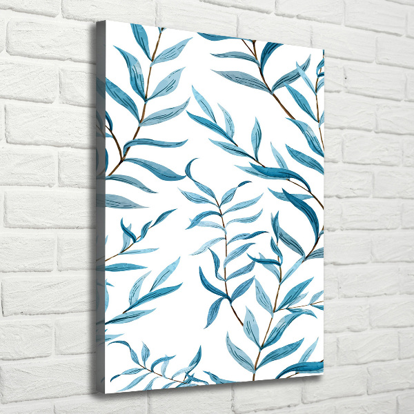 Canvas wall art Leaves