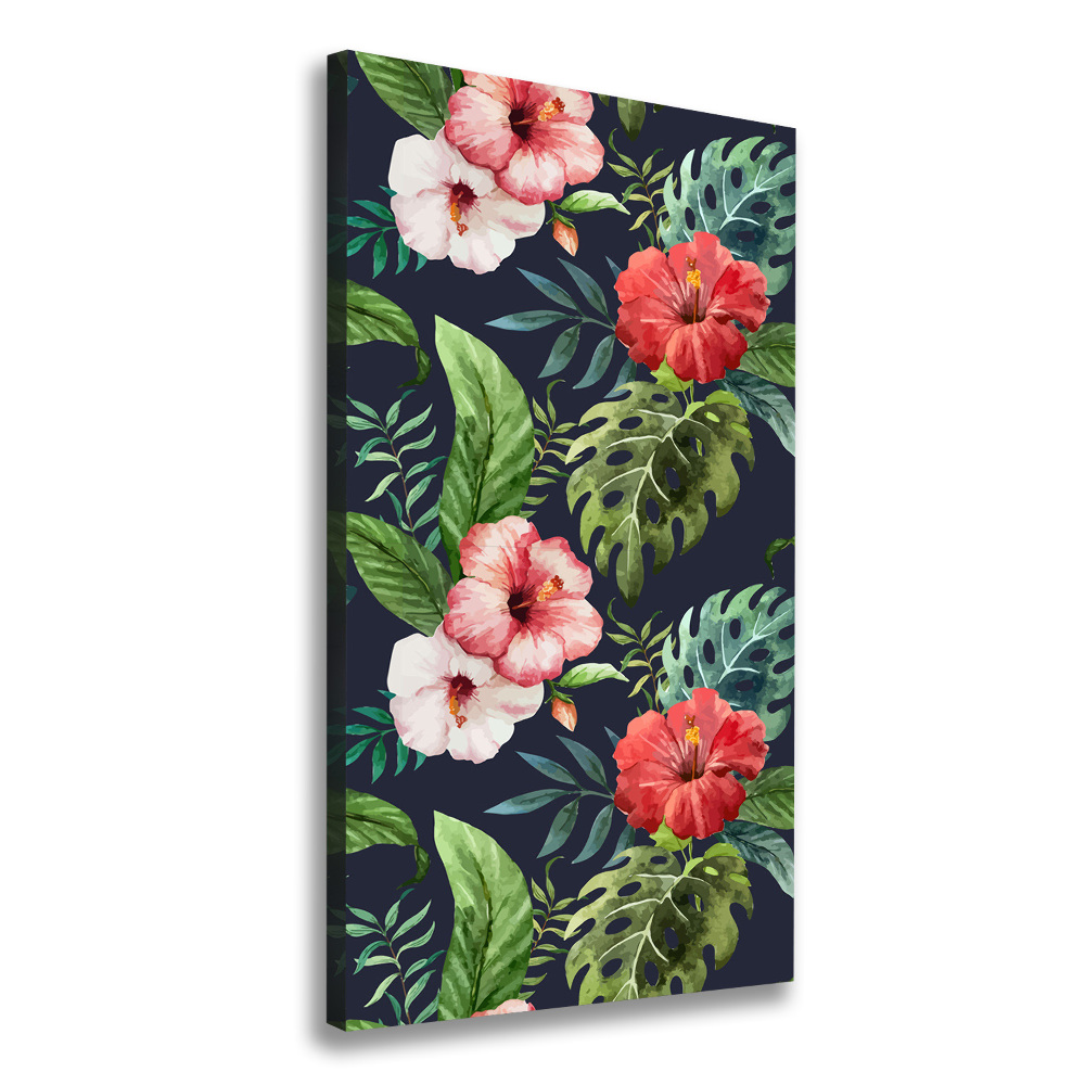 Canvas print Hawaiian pattern