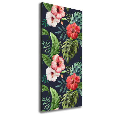 Canvas print Hawaiian pattern