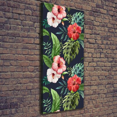 Canvas print Hawaiian pattern