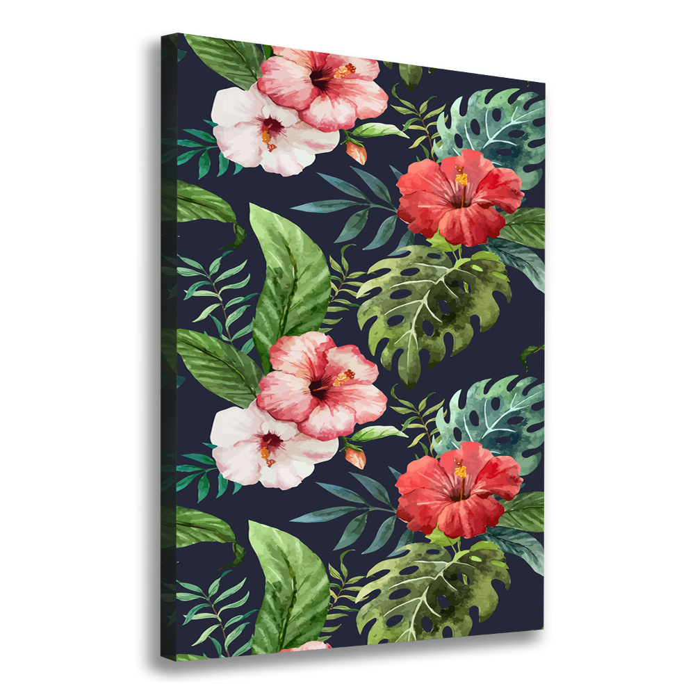 Canvas print Hawaiian pattern