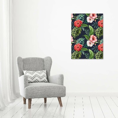 Canvas print Hawaiian pattern