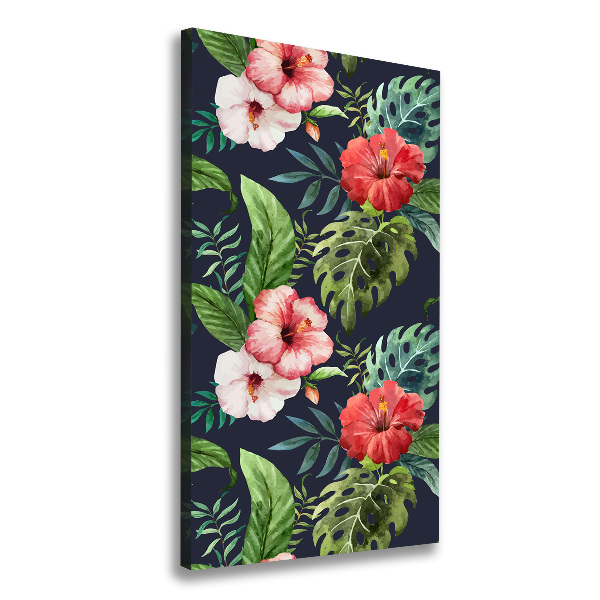 Canvas print Hawaiian pattern