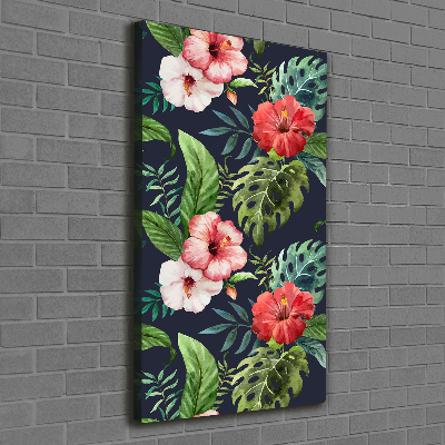 Canvas print Hawaiian pattern