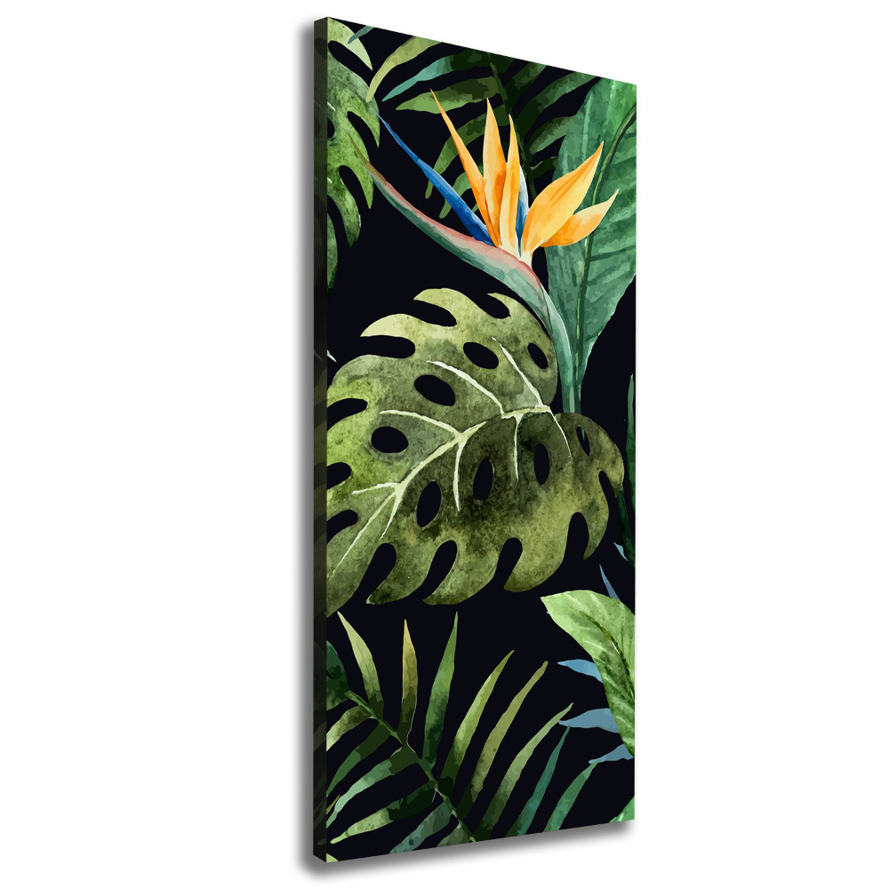 Large canvas wall art Hawaiian pattern